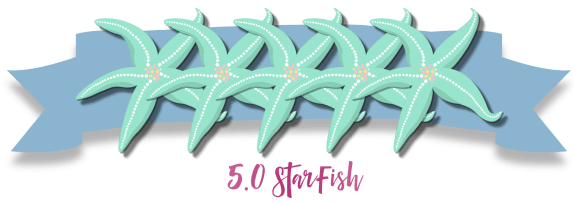 5 starfish