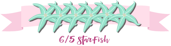 6 starfish